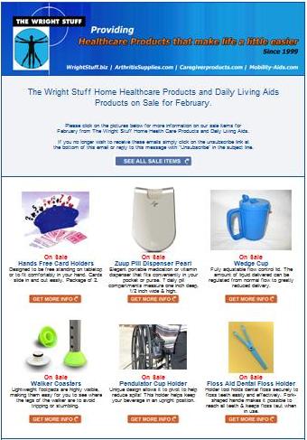 February 2013 Specials, Overstock & Sale Items