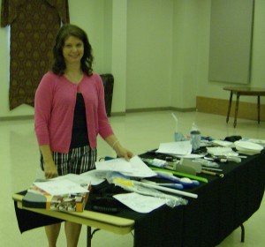 Amy Wright at APDA Support Groups