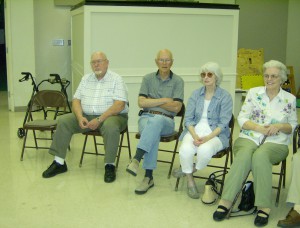 Attendees at Amy's presentation.