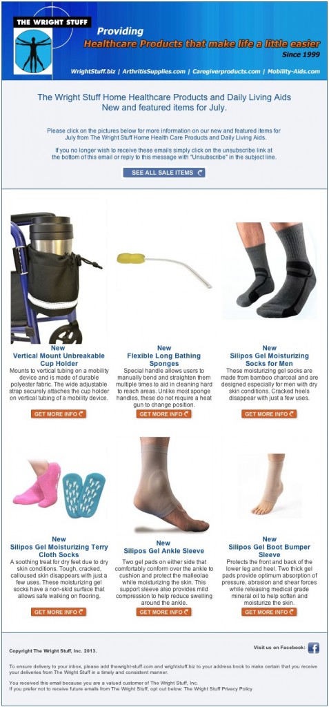 New and Featured Products for July 2013