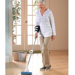 Lend-A-Hand used with a broom