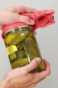 SoloGrip One-Handed Jar Opener :: arthritis jar opener