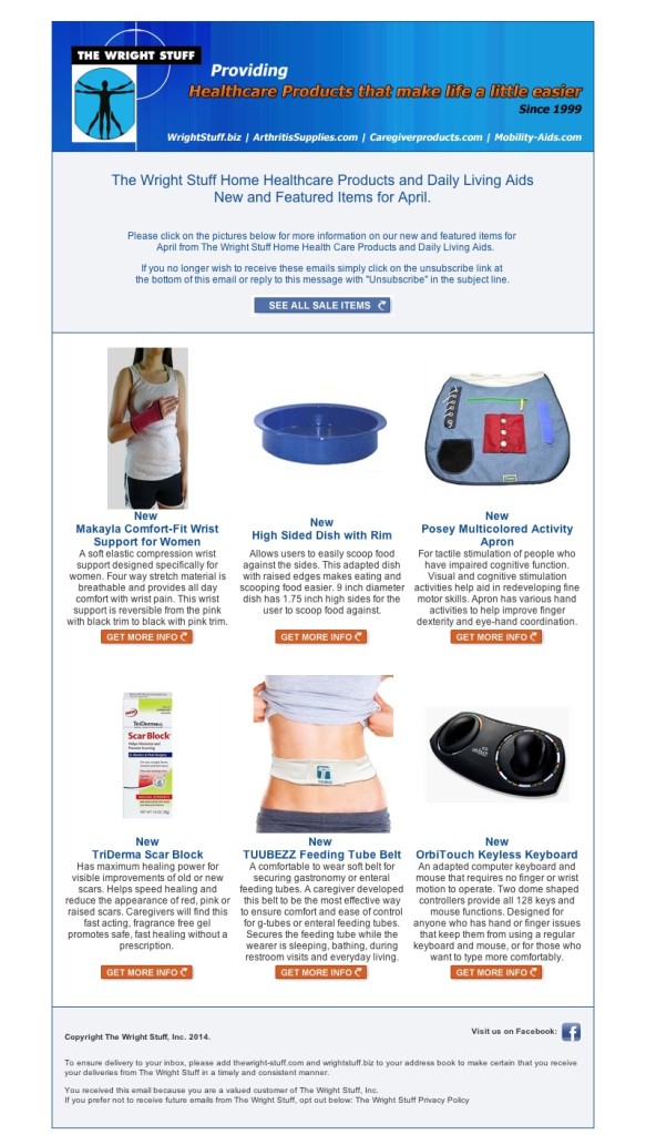 New & Featured Items for April 2014