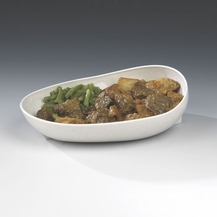 Non-Slip Oval Scooper Dish