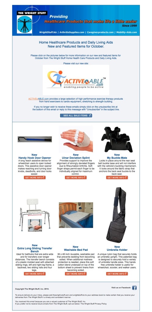 New & Featured Items for October