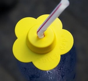 Vanity Cap Bottle Cap Straw Holders