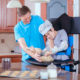 Father & Son Baking Cookies